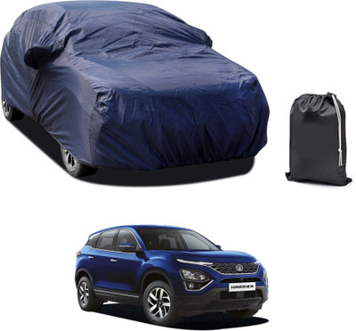 PAGORA Car Cover For Tata Harrier (With Mirror Pockets)(Blue)