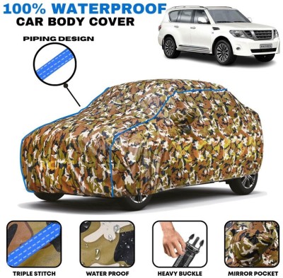 favy Car Cover For Nissan Patrol (With Mirror Pockets)(Multicolor, For 2010, 2011, 2012, 2013, 2014, 2015, 2016, 2017, 2018, 2019, 2020, 2021, 2022, 2023, 2024 Models)