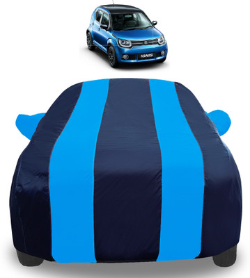 Amanzo Car Cover For Ford Ikon (With Mirror Pockets)(Blue)