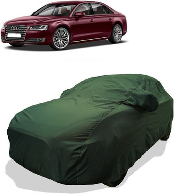 QLAX Car Cover For Maruti A8 L 50 TDI Quattro Premium Plus (With Mirror Pockets)(Gold)