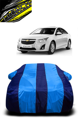 FRONCH Car Cover For Chevrolet Cruze (With Mirror Pockets)(Blue)