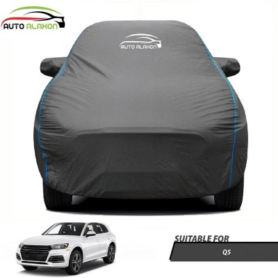 AUTO ALAXON Car Cover For Audi Q5 (With Mirror Pockets)(Black)