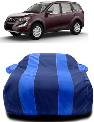 Autoprime Car Cover For Mahindra XUV500 W10 1.99 mHawk (With Mirror Pockets)(Blue, Blue)