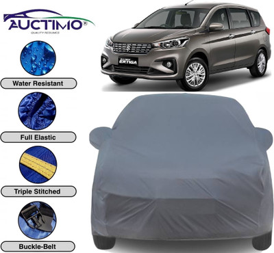 AUCTIMO Car Cover For Maruti Suzuki Ertiga (With Mirror Pockets)(Grey)