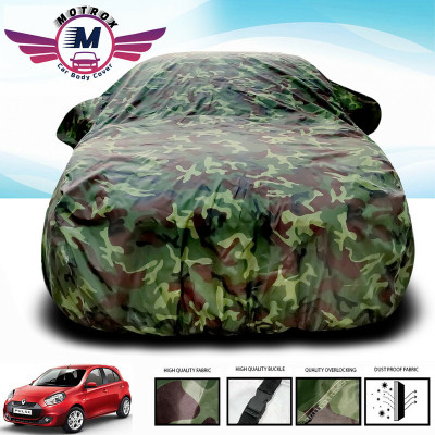 MoTRoX Car Cover For Renault Pulse (Without Mirror Pockets)(Green)