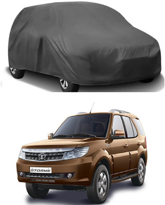 ARNEJA Car Cover For Tata Safari Storme (Without Mirror Pockets)(Grey)