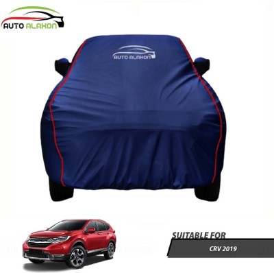 AUTO ALAXON Car Cover For Honda CR-V (With Mirror Pockets)(Blue, For 2019 Models)