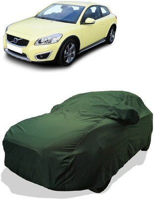 Coxtor Car Cover For Volvo C30 1.6d D2 (With Mirror Pockets)(Gold)