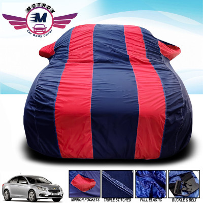 MoTRoX Car Cover For Maruti Suzuki Celerio (With Mirror Pockets)(Red, Blue)