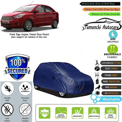 Tamanchi Autocare Car Cover For Ford Figo Aspire Trend Plus Petrol(Blue)