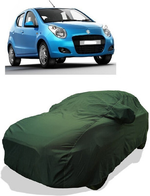 Coxtor Car Cover For Maruti A-Star Automatic (With Mirror Pockets)(Gold)