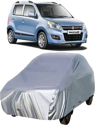 Shivonic Car Cover For Maruti Suzuki WagonR (Without Mirror Pockets)(Silver, For 2016, 2009, 2017, 2005 Models)