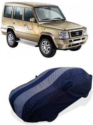 Coxtor Car Cover For Tata Sumo Gold CX PS BSIII (With Mirror Pockets)(Grey)