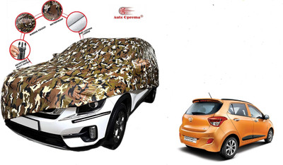 Auto Oprema Car Cover For Hyundai Grand i10 Magna (With Mirror Pockets)(Green)