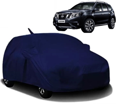Swarish Car Cover For Nissan Terrano (With Mirror Pockets)(Blue)
