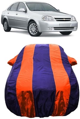 Wegather Car Cover For Chevrolet Optra Lx (With Mirror Pockets)(Orange)