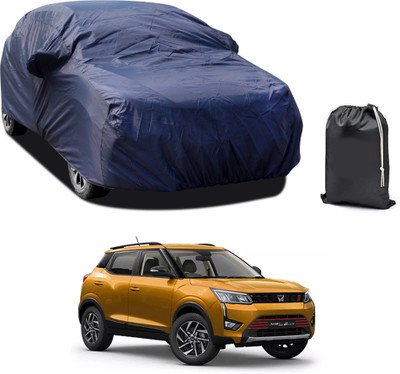 CODOKI Car Cover For Mahindra XUV300 W4 Petrol (With Mirror Pockets)(Blue)