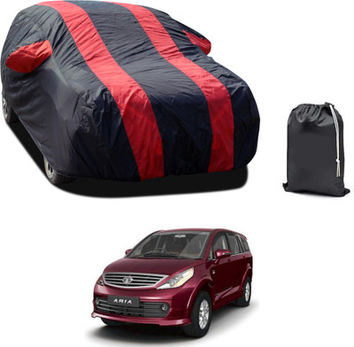 PAGORA Car Cover For Tata Aria (With Mirror Pockets)(Red, For 2019, 2020, 2021, 2022, 2023 Models)