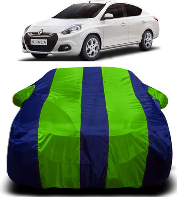 AXLOZ Car Cover For Renault Scala (With Mirror Pockets)(Multicolor)