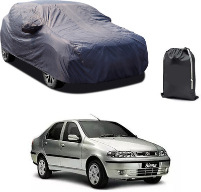 CODOKI Car Cover For Fiat Siena (With Mirror Pockets)(Grey)
