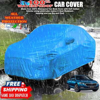 Tamanchi Autocare Car Cover For Skoda Octavia(Blue)
