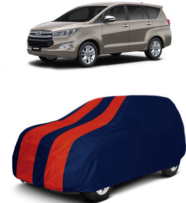MoTRoX Car Cover For Toyota Innova (Without Mirror Pockets)(Red, Blue)
