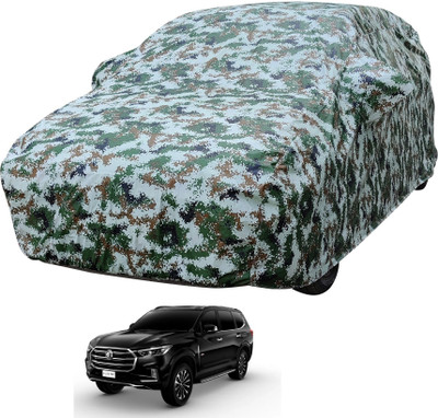 MOCKHE Car Cover For MG Gloster (With Mirror Pockets)(Multicolor)