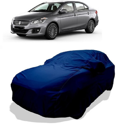 Coxtor Car Cover For Maruti Suzuki Ciaz VXi Plus (With Mirror Pockets)(Green)