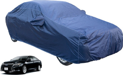 MOCKHE Car Cover For Toyota Camry (With Mirror Pockets)(Blue)