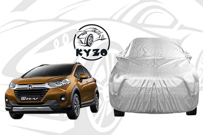 KYZO Car Cover For Honda WRV (With Mirror Pockets)(Silver)