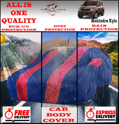 Tamanchi Autocare Car Cover For Mahindra Xylo(Red, Black)