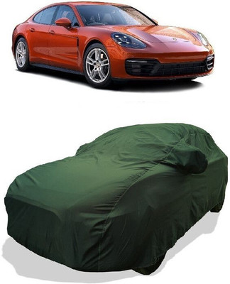 QLAX Car Cover For Maruti Panamera (With Mirror Pockets)(Green)