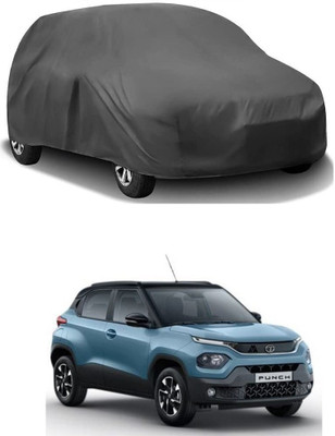ARNEJA Car Cover For Tata Punch (Without Mirror Pockets)(Grey)