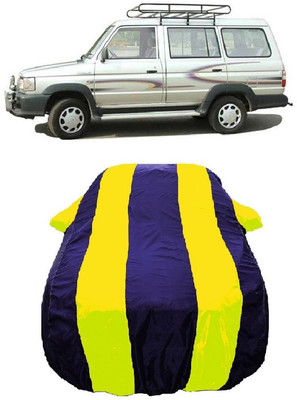 Wegather Car Cover For Toyota Qualis FS B6 (With Mirror Pockets)(Yellow)