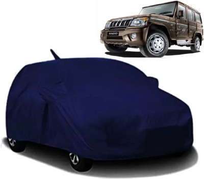 MAVENS Car Cover For Mahindra Bolero (With Mirror Pockets)(Blue)