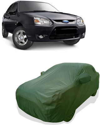 Tricway Car Cover For Ford Ikon Flair (With Mirror Pockets)(Green)