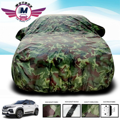 MoTRoX Car Cover For Renault Kiger (Without Mirror Pockets)(Green)