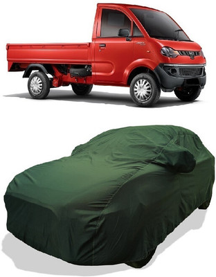 Coxtor Car Cover For Mahindra Jeeto (With Mirror Pockets)(Green)