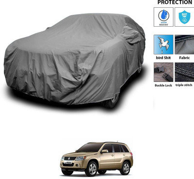 CODOKI Car Cover For Maruti Suzuki Grand Vitara (With Mirror Pockets)(Grey)