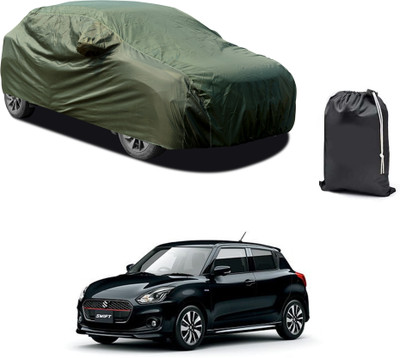 PAGORA Car Cover For Maruti Suzuki Swift Hybrid (With Mirror Pockets)(Green)