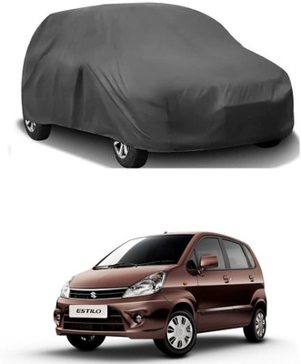 ARNEJA Car Cover For Maruti Suzuki Zen Estilo (Without Mirror Pockets)(Grey)