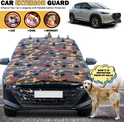 AUTOMOZEXO Car Cover For Nissan Magnite (Without Mirror Pockets)(Multicolor)