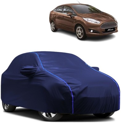 Autohaux Car Cover For Ford Fiesta 1.4 EXI (With Mirror Pockets)(Blue)