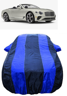 Wegather Car Cover For Bentley Continental GT V8 Convertible Petrol (With Mirror Pockets)(Blue)