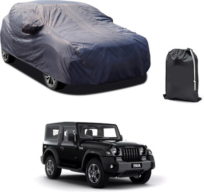 PAGORA Car Cover For Mahindra Thar (With Mirror Pockets)(Grey)