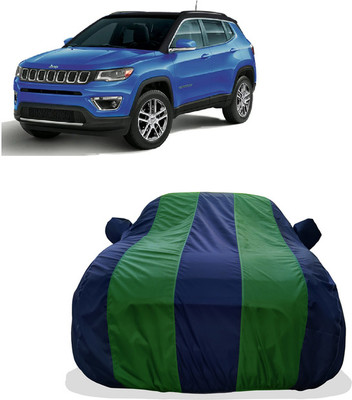 Tricway Car Cover For Jeep Compass 1.4 Limited Option (With Mirror Pockets)(Green)