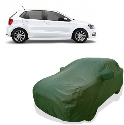 Tricway Car Cover For Volkswagen Polo GT 1.5 TDI Diesel (With Mirror Pockets)(Green)
