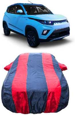 Wegather Car Cover For Mahindra eKUV100 P1 (With Mirror Pockets)(Red)