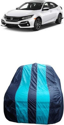malti Car Cover For Honda Civic (Without Mirror Pockets)(Blue, Multicolor)