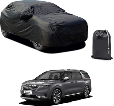 CODOKI Car Cover For Kia Grand Carnival (With Mirror Pockets)(Black)